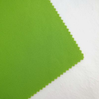 Silicon leather Recycled Polyester Knit Eco Friendly Shoe Materials Sports Green Eyelet Fabric