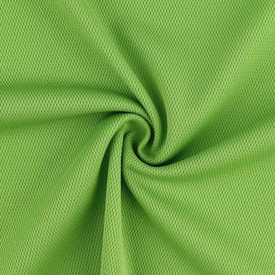 Silicon leather Recycled Polyester Knit Eco Friendly Shoe Materials Sports Green Eyelet Fabric