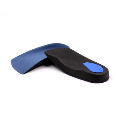 Linvisible heel pad insole Washable Heightening Shoe Insoles 3/4 Length EVA Hard Plastic
