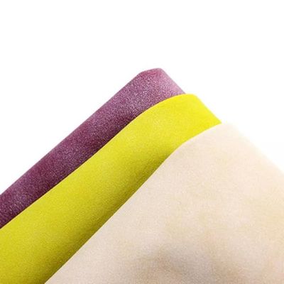 Environmentally friendly brushed bottom fine grain sheep PU Leather Shoe Upper Material 1.0mm*52''Waterproof Anti Mildew