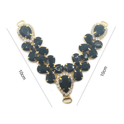 Colored Rhinestones Shoe Decoration Accessories Sandal Decorative Chain