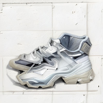 Light Weight Custom Basketball Shoes Rubber Outsole Material
