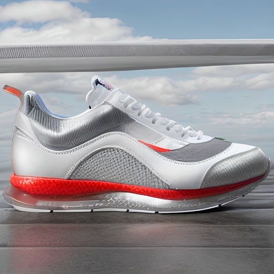 Anti Slippery Adult Knit Sneakers Mens Outdoor Fashion Comfortable