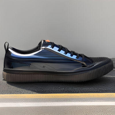 Rubber Mesh Eco Friendly Men's Shoes Hot Running Lace Up Basketball Shoes
