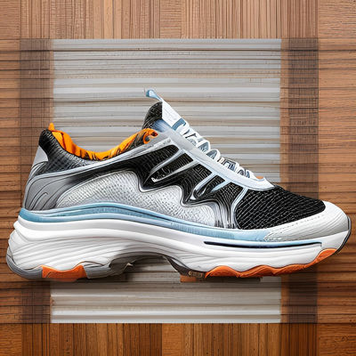 Synthetic Custom Women's Sneakers Breathable Mesh Ladies Walking Sneakers