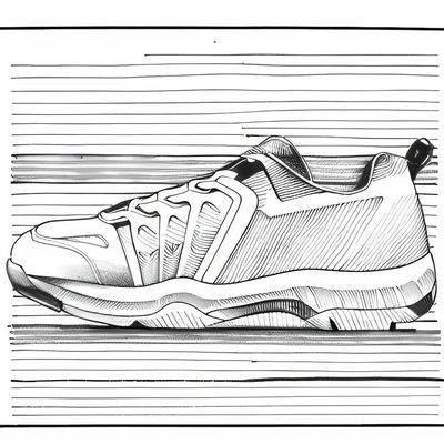 Professional Custom Tennis Shoes Casual Lightweight Breathable