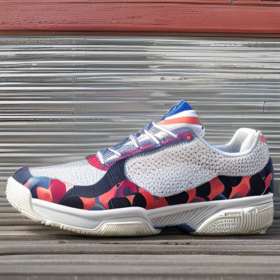 Knitting Lining Custom Tennis Shoes OEM Lightweight Tennis Sneakers