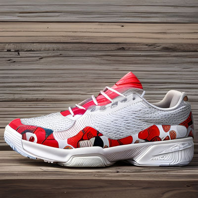 Knitting Lining Custom Tennis Shoes OEM Lightweight Tennis Sneakers