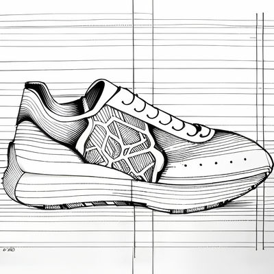 Unisex Rubber Mesh Running Sneakers Lightweight  Biodegradable