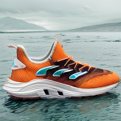 OEM Custom Fit Walking Shoes Sneakers Mesh Cotton Fabric