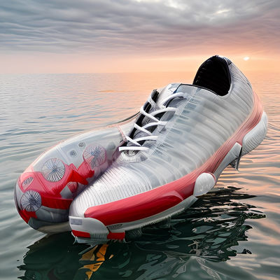 Men's Casual Custom Golf Shoes Wear Resistant PU Leather Upper Material