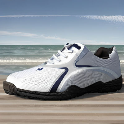 OEM ODM Leather waterproof Golf Shoes with Rubber Outsole