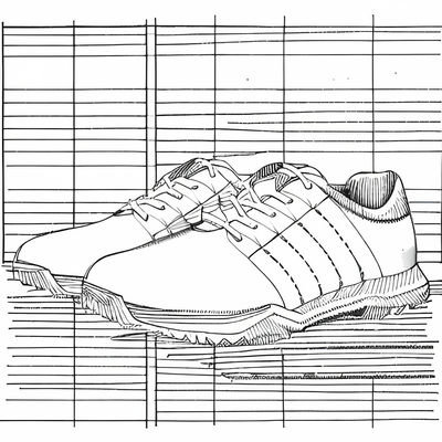 Breathable Custom Design Golf Shoes Spring And Autumn Couple Teenager
