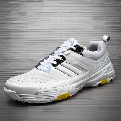 Wear Resistant Custom Golf Shoes Foot Protection Microfiber Leather