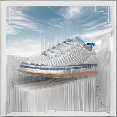 Casual Custom Shoes Service White Flats Custom Skateboarding Shoes