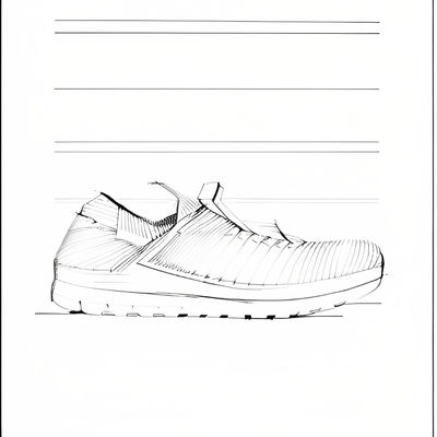 Classic Breathable Eco Friendly Shoes Polyester Rubber Recycled Materials