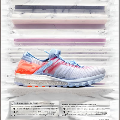 Classic Breathable Eco Friendly Shoes Polyester Rubber Recycled Materials
