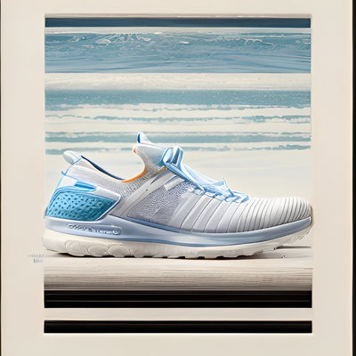 Classic Breathable Eco Friendly Shoes Polyester Rubber Recycled Materials