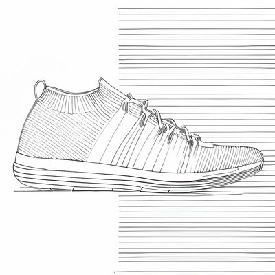 Fitness Non Slip Walking Shoes Mesh Upper Comfortable Breathable