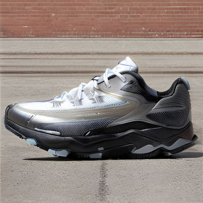 Fitness Sustainably Made Running Shoes OEM ODM Black Mesh