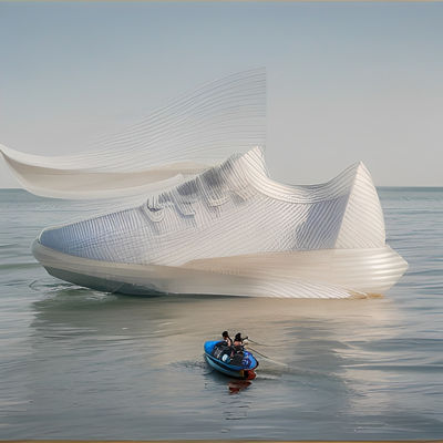 Biodegradable Lightweight Women's Shoes Rubber Outsole Mesh Lining