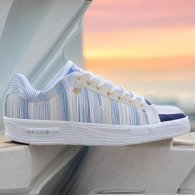 Girlish Eco Friendly Women's Shoes Mesh Lining Custom Women Sneakers