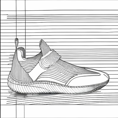 Casual Designer Custom Shoes MD Outsole Custom Flat Shoes