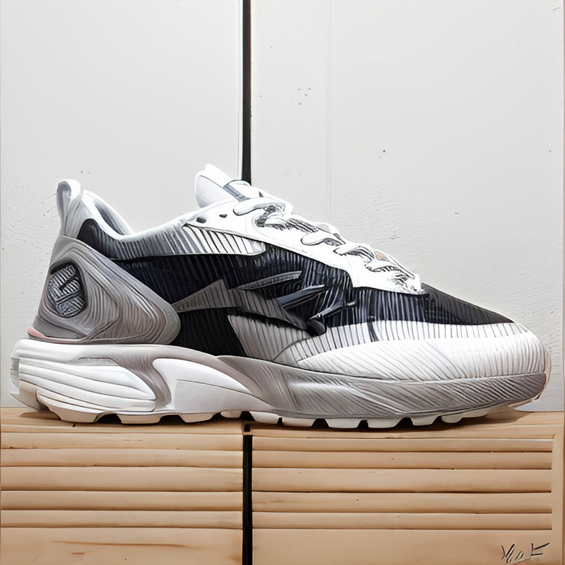 Low Top Round Head Custom Running Shoes Spring And Summer New Black Casual