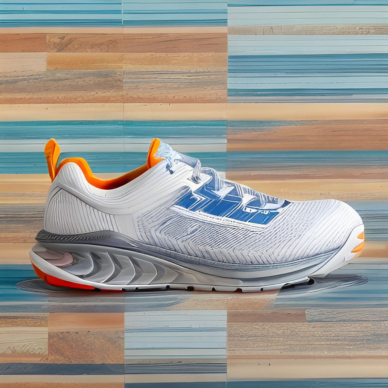 Mesh Breathable Custom Walking Shoes Environmentally Friendly